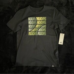 Adidas Black Regular Fit T-Shirt